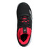adidas Courtflash Junior Tennis Shoe - White/Silver Metallic/Core Black - 6