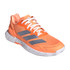 adidas Defiant Speed 2 Womens Tennis Shoe - Beam Orange/Crystal Sky/White - 4