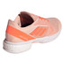 adidas Avaluxe Womens Tennis Shoe - Blush Pink/Beach Orange/White - 5