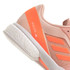 adidas Avaluxe Womens Tennis Shoe - Blush Pink/Beach Orange/White - 8