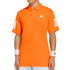 adidas Club 3 Stripe Polo - Pure Orange