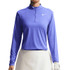 Nike Victory 1/2 Zip Long Sleeve Top - Sapphire/White