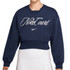 Nike Court Collection Fleece Crew - Midnight Navy/Sail
