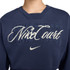 Nike Court Collection Fleece Crew - Midnight Navy/Sail - 3