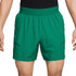 Nike Court Printed 6 inch Advantage Short - Malachite/White