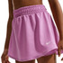 Nike Girls High Waisted Skirt - Light Magenta/White - 3