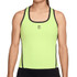 Nike Advantage Novelty Tank Top - Light Lemon Twist/Black