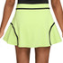 Nike Advantage Novelty Skirt - Light Lemon Twist/Black - 3