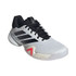adidas Barricade 14 Mens Wide Tennis Shoe - White/Core Black/Lucid Red - 4