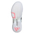 adidas Barricade 14 Mens Tennis Shoe - White/Core Black/Lucid Red - 2