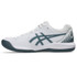 Asics Gel Dedicate 8 Mens Tennis Shoe - White/Ironclad - 3