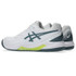 Asics Gel Dedicate 8 Mens Tennis Shoe - White/Ironclad - 7