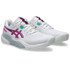 Asics Gel Challenger 15 Mens Tennis Shoe - White/Digital Sakura - 4