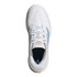 adidas Avacourt 3 Womens Tennis Shoe - White/Halo Blue/Beam Orange - Final Sale - 6