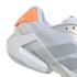 adidas Adizero Ubersonic 5 Womens Tennis Shoe - White/Halo Blue/Beam Orange - 8