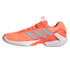 adidas Adizero Ubersonic 5 Womens Tennis Shoe - Beam Orange/Halo Blue/White - 3