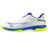 Mizuno Wave Exceed Court Mens Tennis Shoe - White/Dazzling Blue - 4