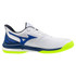 Mizuno Wave Exceed Tour 7 Mens Tennis Shoe - White/Dazzling Blue - 3
