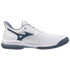 Mizuno Wave Exceed Tour 7 Mens Tennis Shoe - White/China Blue - 3