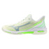 Mizuno Wave Exceed Tour 7 Womens Tennis Shoe - Phantom Green/Glowing Apple - 3