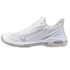Mizuno Wave Exceed Tour 7 Womens Clay Tennis Shoe - White/Harbor Mist - 6