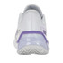 K Swiss Ultrashot 4 Womens Tennis Shoe - White/Lunar Rock/Purple Haze - 6