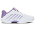 K Swiss Hypercourt Express 3 Womens Tennis Shoe - White/Purple Haze/Lunar Rock