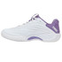 K Swiss Hypercourt Express 3 Womens Tennis Shoe - White/Purple Haze/Lunar Rock - 3
