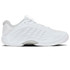K Swiss Hypercourt Express 3 Womens Clay Tennis Shoe - White/Dawn Blue/Silver