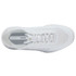 K Swiss Hypercourt Express 3 Wide (D) Womens Tennis Shoe - White/Dawn Blue/Silver - 7