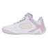 K Swiss K-Frame Speed Womens Pickleball Shoe - White/Orchid Hush/Purple Haze - 3