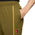 Nike Court Heritage Pant - Olive Flak/Saffron Quartz - 3