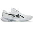 Asics Solution Speed FF 4 Mens Clay Tennis Shoe - White/Black