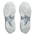 Asics Solution Speed FF 4 Womens Tennis Shoe - White/Pure Silver - 2