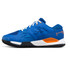 Wilson Rush Pro Ace Junior Tennis Shoe - Deja Vu Blue/Orange Tiger/White