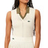 Lacoste On Court Sleeveless Tank Top - Off White