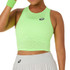 Asics Match Jacquard Crop Top - Illuminate Green