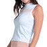 Lucky in Love Riviera Breeze Stripe Muscle Tank Top - Wave - 3