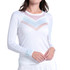 Lucky in Love Riviera Breeze Club Long Sleeve Top - White