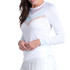 Lucky in Love Riviera Breeze Club Long Sleeve Top - White - 3