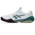 Asics Court FF 3 Mens Tennis Shoe - White/Foggy Teal
