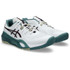 Asics Resolution X Mens Tennis Shoe - White/Dark Aubergine