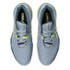 Asics Gel Resolution X Mens Tennis Shoe - Grey Blue/Pistachio