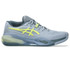 Asics Gel Resolution X Mens Clay Tennis Shoe - Grey Blue/Pistachio