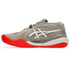 Asics Gel Resolution X Mens Wide (2E) Tennis Shoe - Greige/Soft Oat