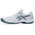 Asics Gel Game FF Mens Tennis Shoe - White/Foggy Teal