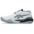 Asics Gel Resolution X Mens Padel Shoe - White/Steel Grey