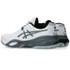 Asics Gel Resolution X Mens Padel Shoe - White/Steel Grey