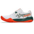 Asics Gel Challenger 15 Mens Padel Shoe - White/Energy Orange