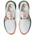 Asics Gel Challenger 15 Mens Padel Shoe - White/Energy Orange